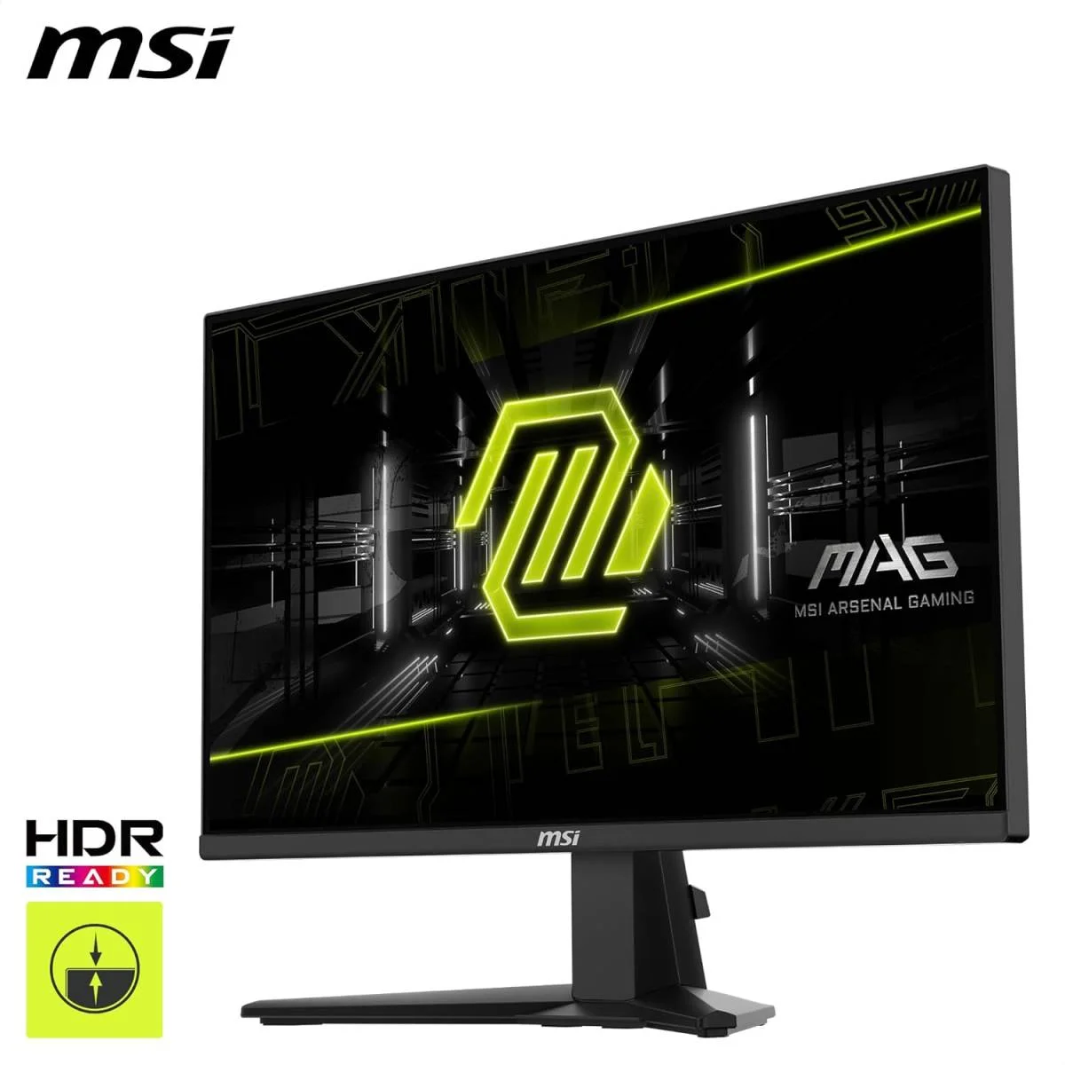 MSI MAG 255XF 24.5-Inch FHD Gaming Monitor, 1920 x 1080 Rapid IPS, 300Hz, 0.5ms GtG Min., 120% sRGB, HDR Ready, Frameless, DisplayPort 1.4a, HDMI 2.0b FHD@240Hz, 3-Year Warranty - Image 3