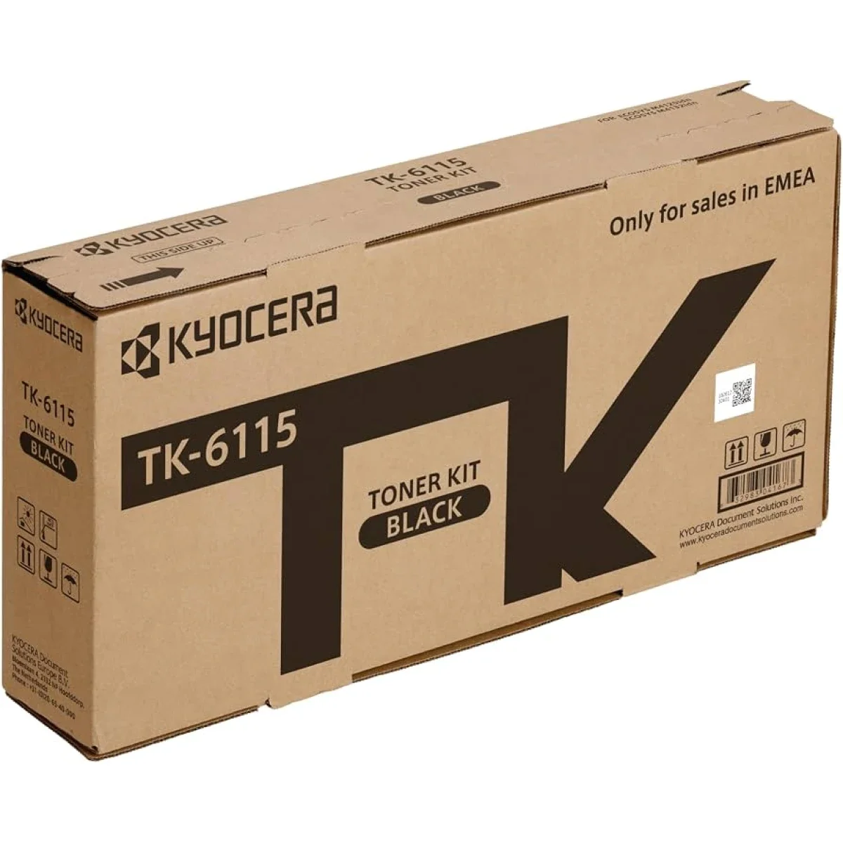 Kyocera TASKalfa 4125 Original Black Toner Cartridge TK-6115K