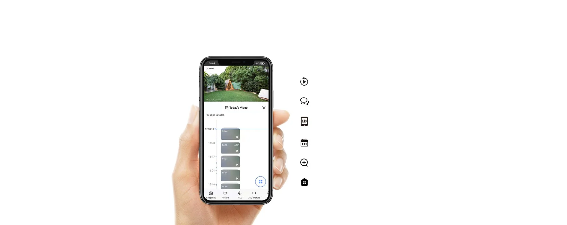كاميرا مراقبة خارجية Ezviz CS-HB8 بدقة 4MP و2K+ تعمل عبر Wi‑Fi وبطارية - Image 24