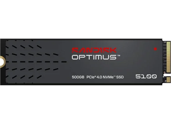 وحدة تخزين SSD داخلية SanDisk Optimus 5100 بسعة 500GB وواجهة M.2 2280 PCIe Gen4 NVMe بسرعة تصل إلى 6,600MB/s - Image 7