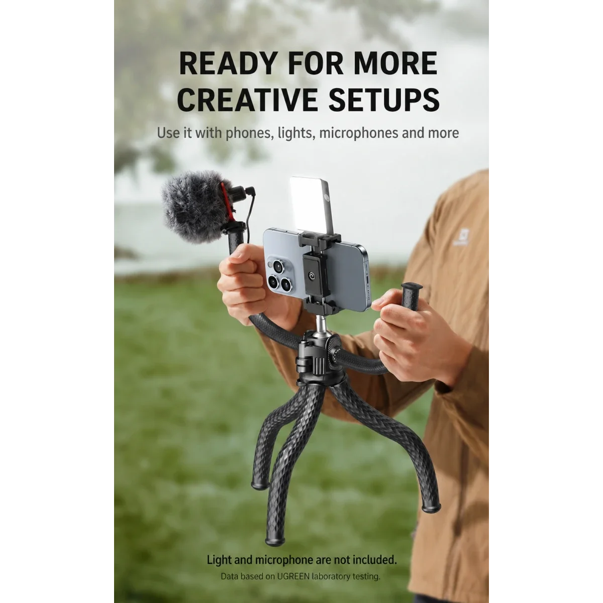 Ugreen LP752 Flexible Octopus Tripod with Adjustable Legs 25710 - Image 6