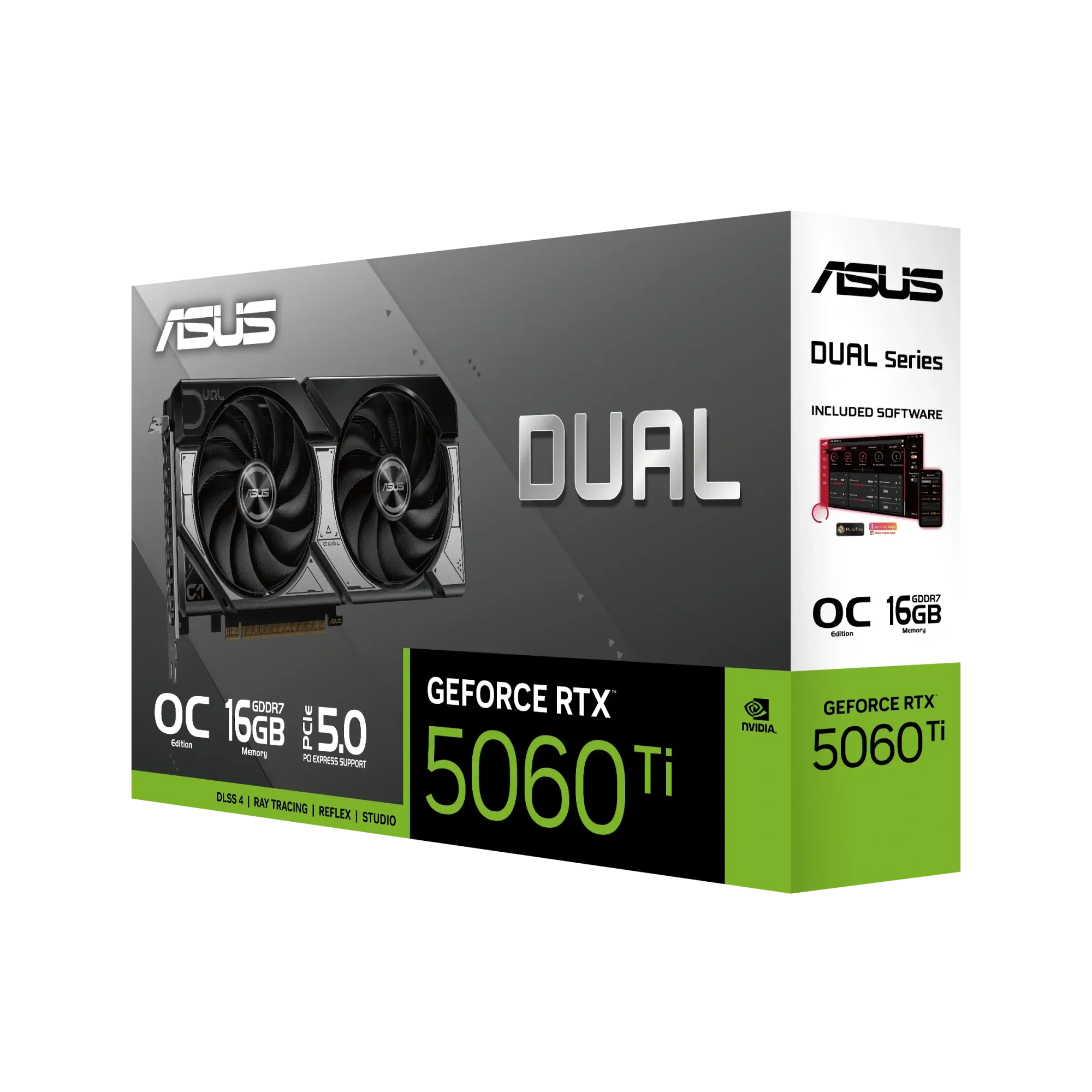 كرت شاشة Asus Dual GeForce RTX 5060 Ti 16GB OC Edition GDDR7 - Image 4