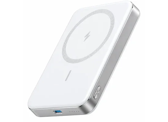 باور بانك Anker Nano (MagGo, Plus) سعة 10000mAh قدرة 30W Qi2 أبيض - Thumbnail 13
