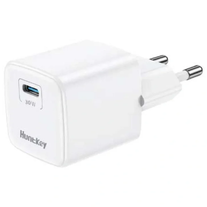 شاحن Huntkey G30 Pro سريع 30 واط GaN بمنفذ USB-C
