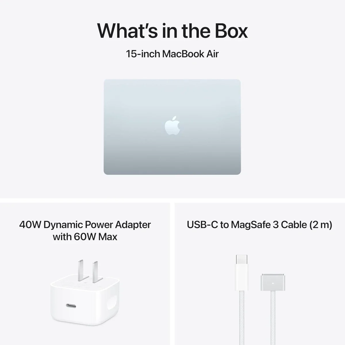 Apple MacBook Air 15 (2026) M5 512GB 16GB 10-Core CPU 10-Core GPU Retina True Tone Sky Blue - Image 9