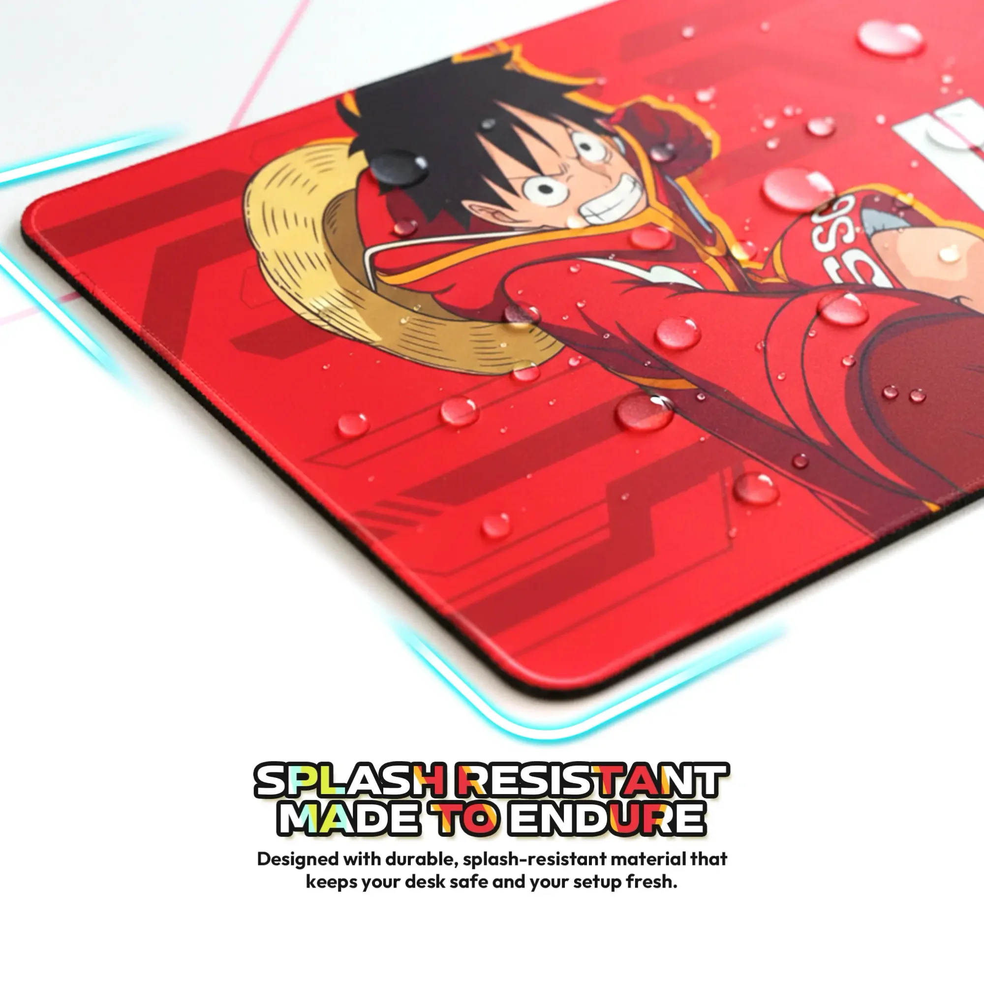 Fantech MP905 ATO One Piece Monkey D. Luffy Egghead Edition Deskmat Mouse Pad - Thumbnail 5