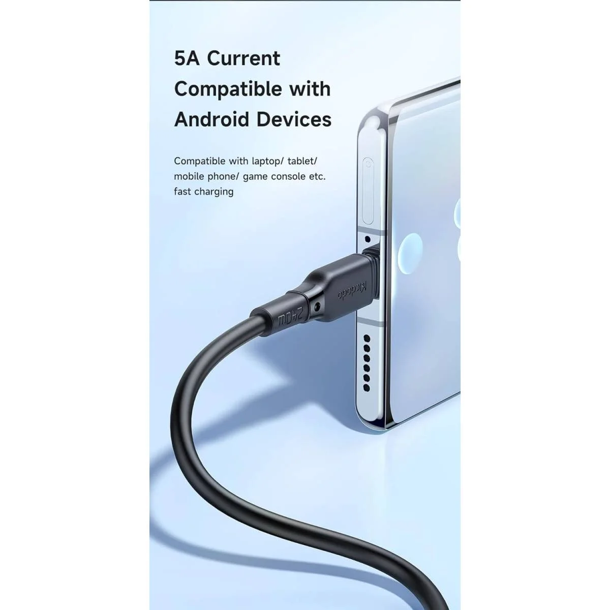 كيبل Mcdodo CA-5642 USB-C إلى USB-C للشحن ونقل البيانات 60W بطول 3 متر - Image 7