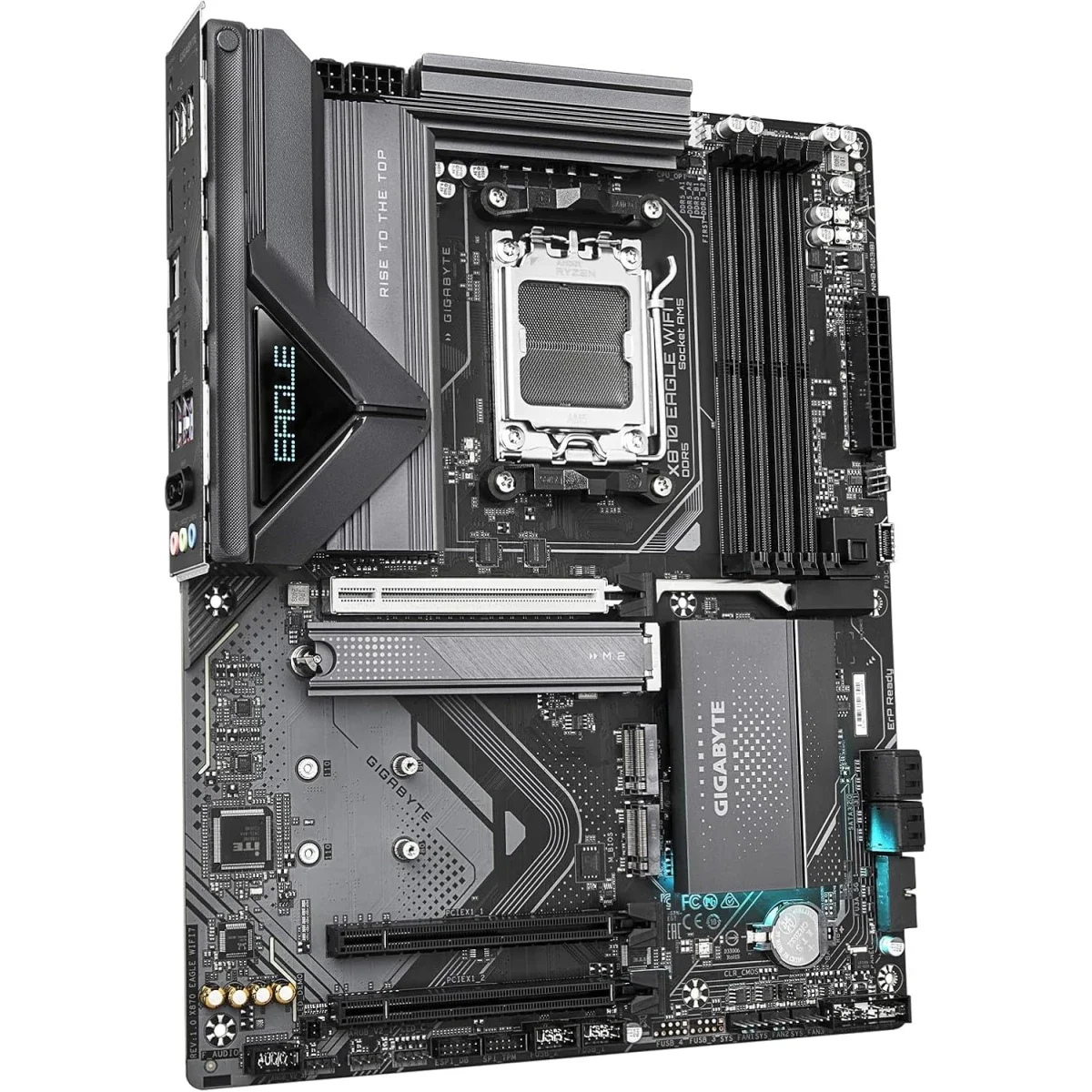GIGABYTE X870 EAGLE WIFI 7 AM5 ATX Motherboard DDR5 3x M.2 - Thumbnail 3