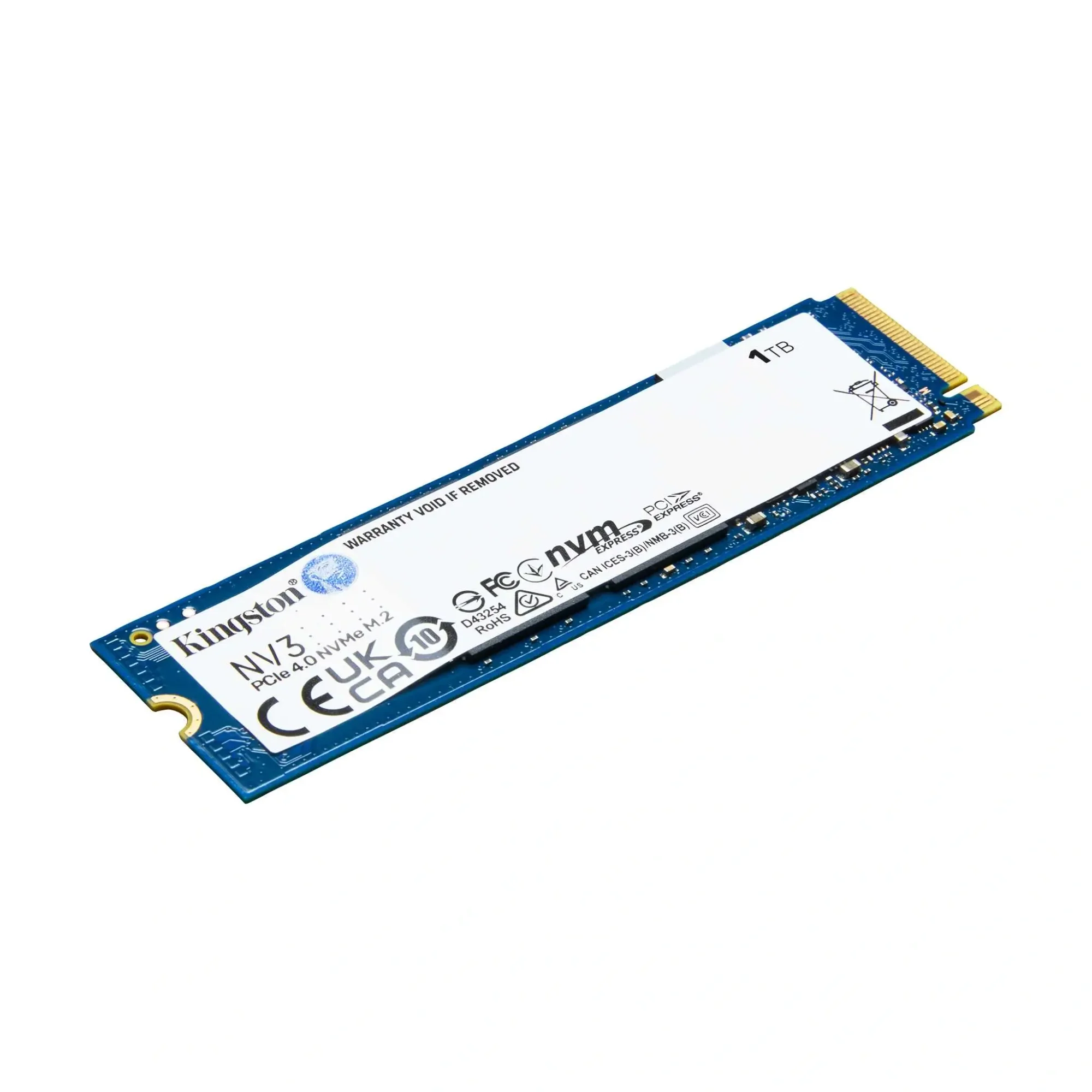 Kingston NV3 1TB M.2 PCIe 4.0 NVMe SSD - Thumbnail 3