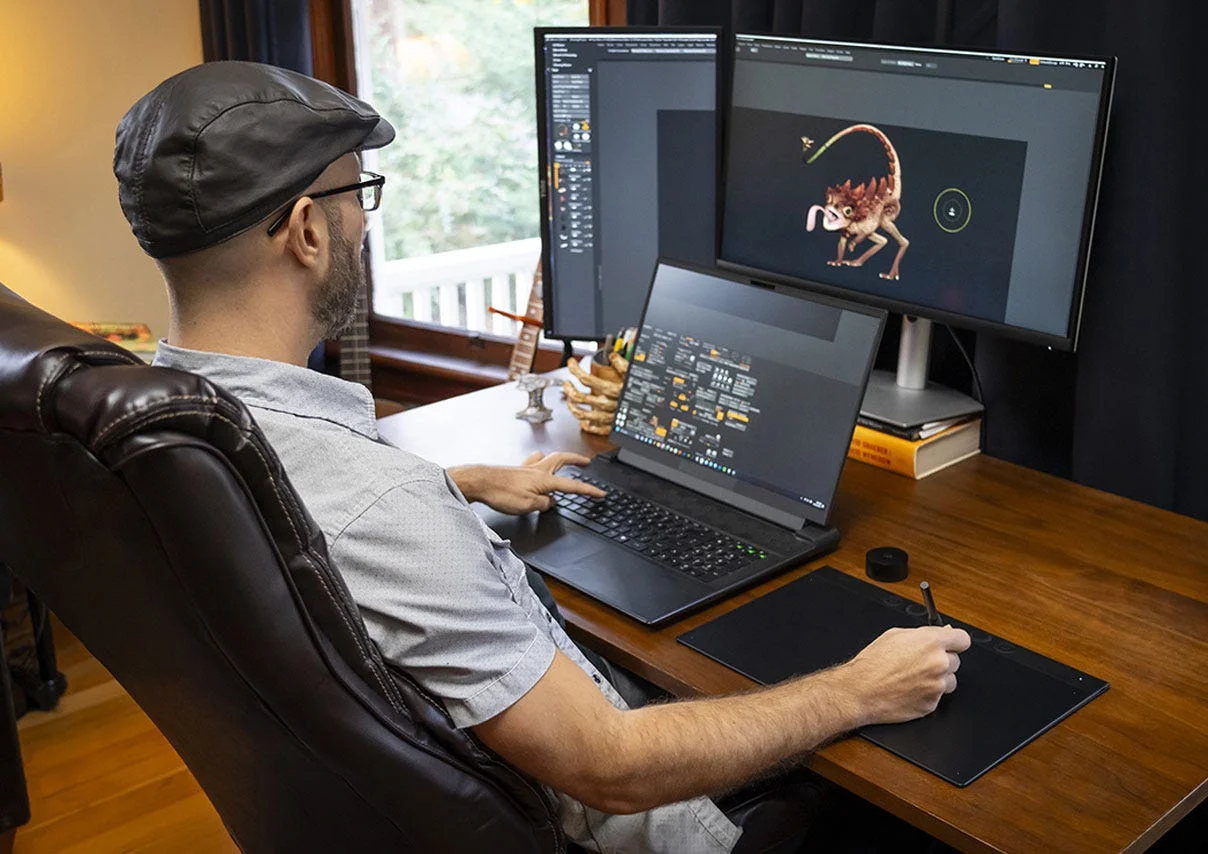 لوح رسم Wacom Intuos Pro 2025 كبير لاسلكي 377 × 253 مم مع Pro Pen 3 - Thumbnail 12