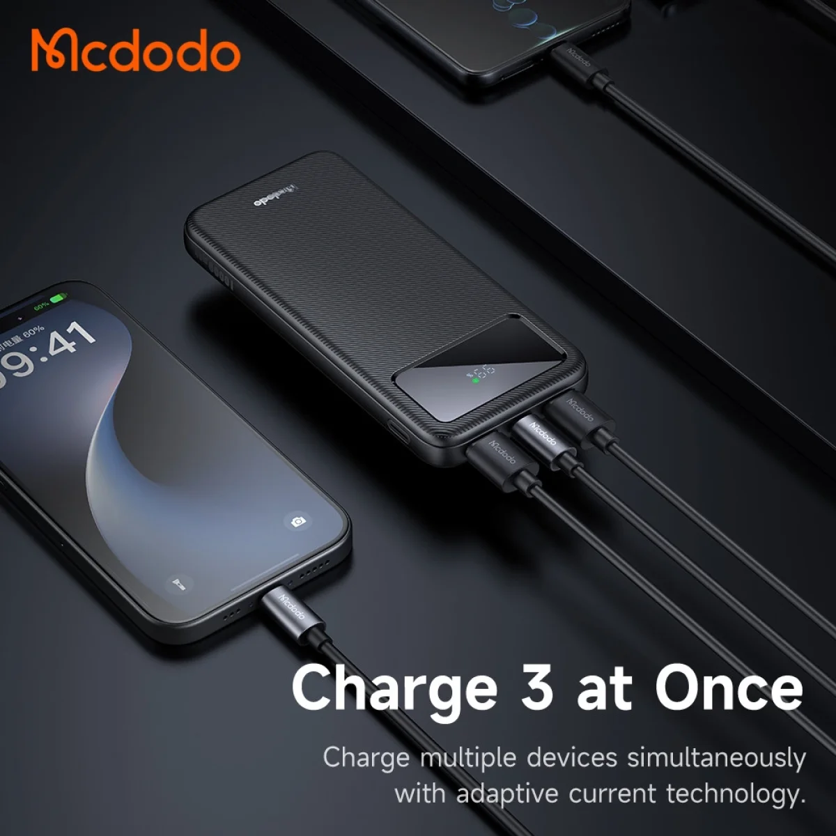 Mcdodo MC-422 10000mAh 22.5W Digital Display Power Bank - Thumbnail 3