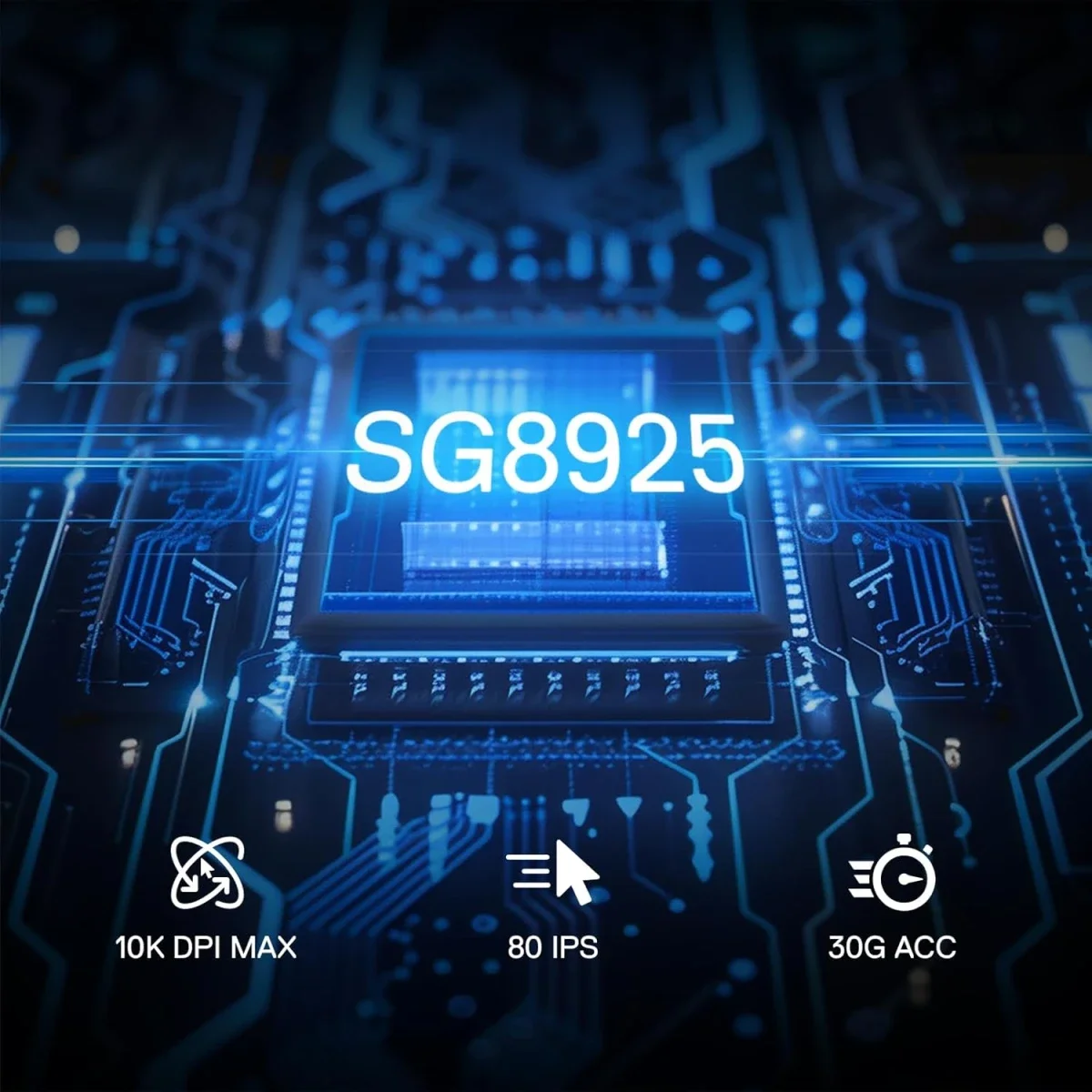 ماوس ألعاب سلكي Redragon M616 RGB بدقة 10000 DPI و6 أزرار قابلة للبرمجة - Thumbnail 8