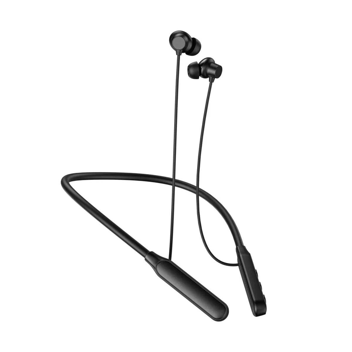 WIWU GB01 Flex Wireless Earphones, Bluetooth 4.2, Hi-Fi Clear Sound, Up to 30 Hours Battery - Black - Image 5