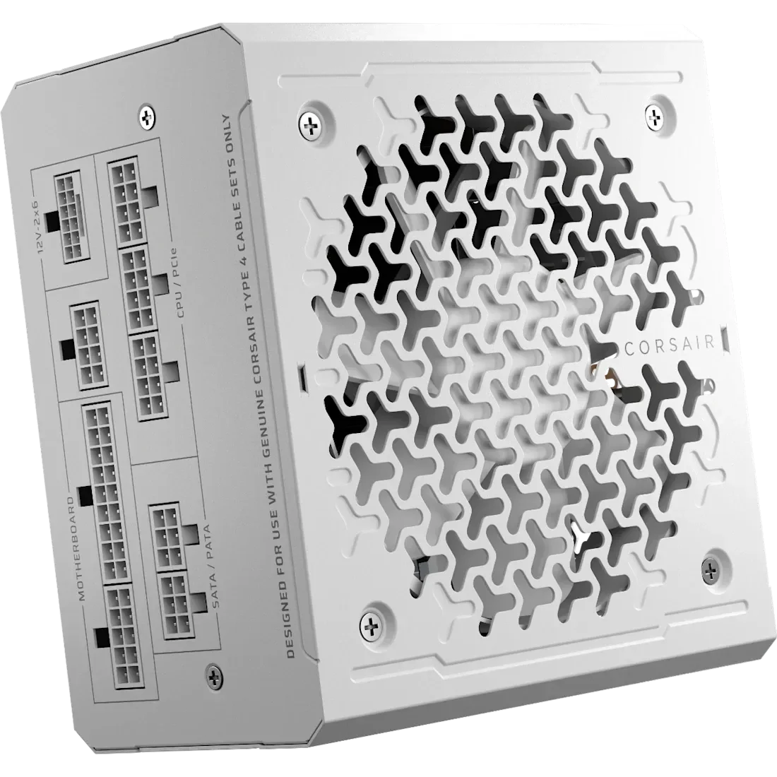 مزود طاقة Corsair RMe Series RM1000e بقدرة 1000 واط ATX بكابلات قابلة للفصل بالكامل وضجيج منخفض – CP-90202974 – أبيض