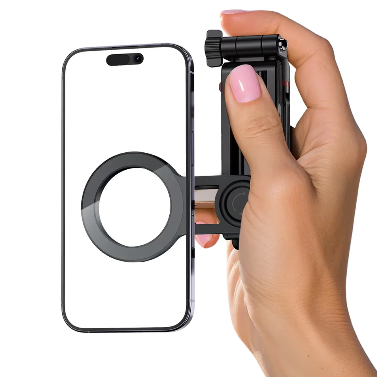 ACEFAST E72 4-in-1 Multifunctional Mini Selfie Stick Tripod - Black - Image 2