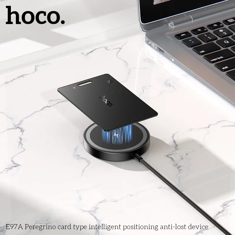 HOCO E97A Mini Finder Smart Anti-Lost Tracker Card for Android, Black - Image 14
