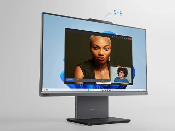 كمبيوتر الكل في واحد Lenovo ThinkCentre Neo 50a 27 Gen 5 بمعالج Intel Core 5 210H، رام 16GB، SSD 512GB، شاشة 27 إنش FHD، Luna Grey - Image 13