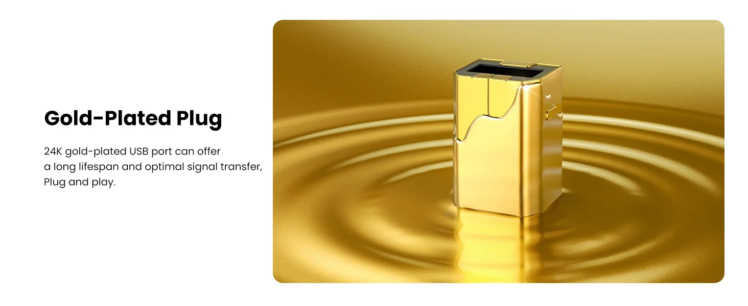 كابل طابعة Ugreen USB 2.0 من Type-A إلى Type-B عالي السرعة 1.5 متر - Thumbnail 8
