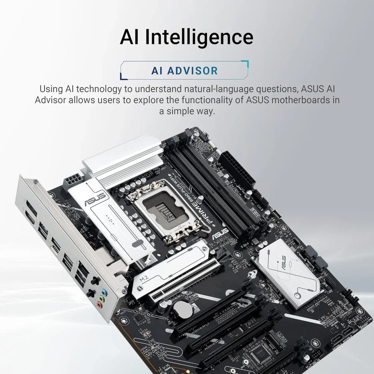 Asus Prime B860-Plus WiFi 6E ATX Motherboard with Intel B860, DDR5, 2x M.2 - Image 5