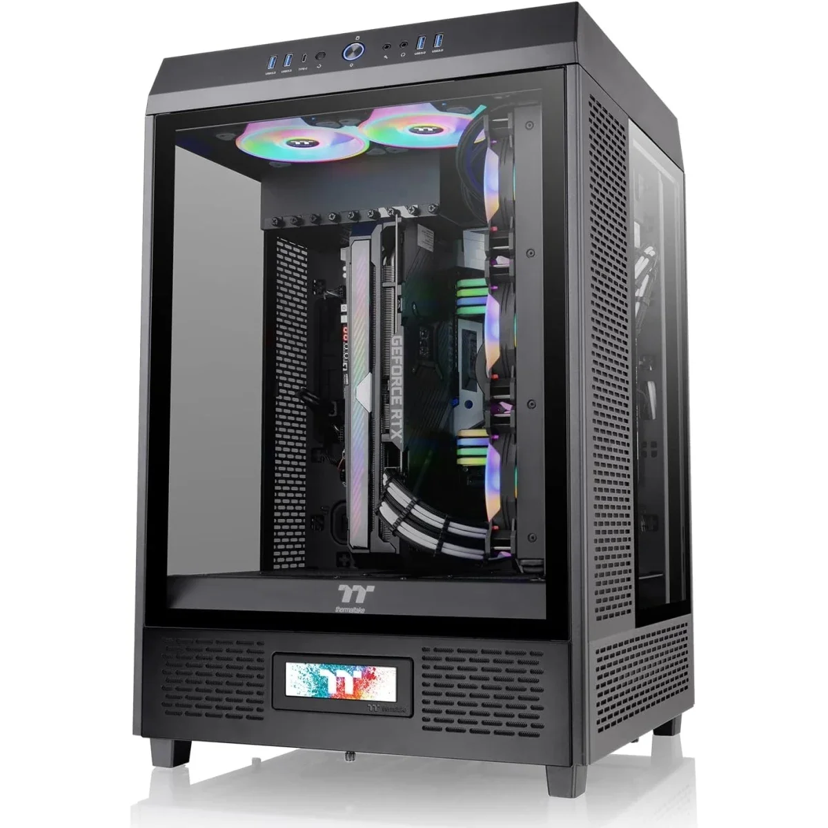 Thermaltake LCD Panel Kit for The Tower 500 3.9-Inch Black - Thumbnail 6