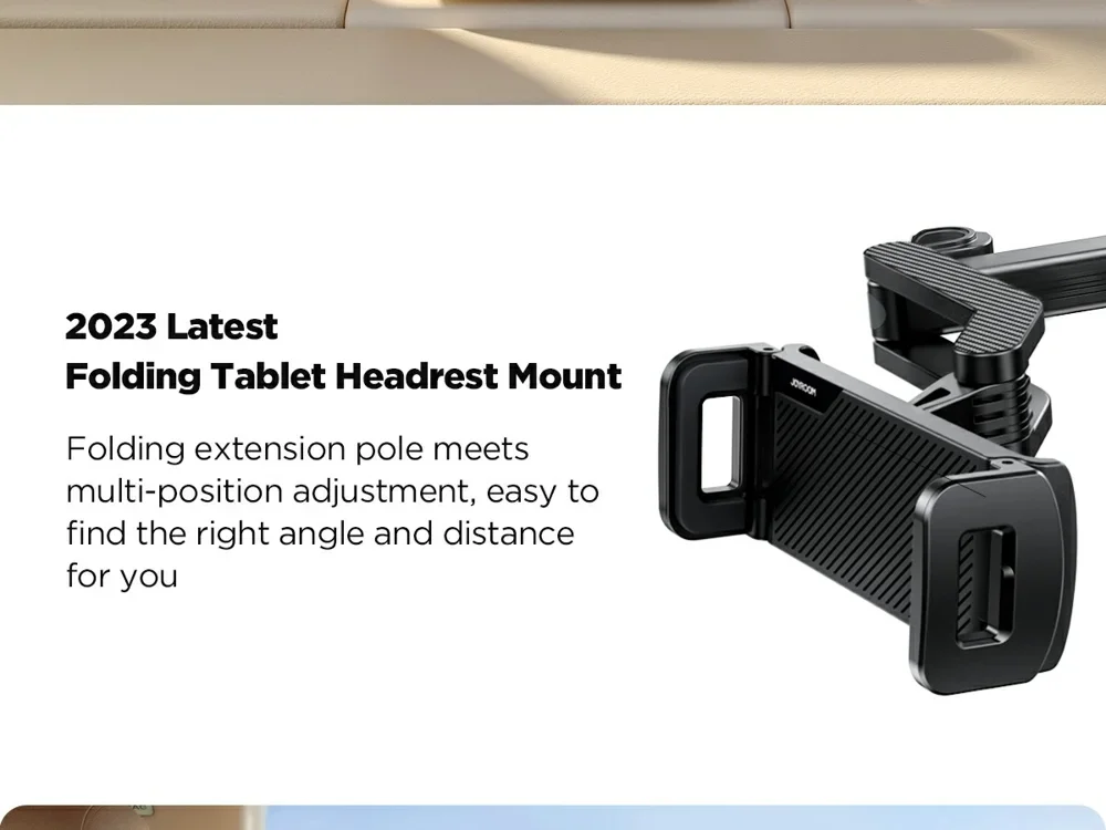 JOYROOM JR-ZS369 Car Headrest Mount for Phones and Tablets with 360° Rotation - Image 12