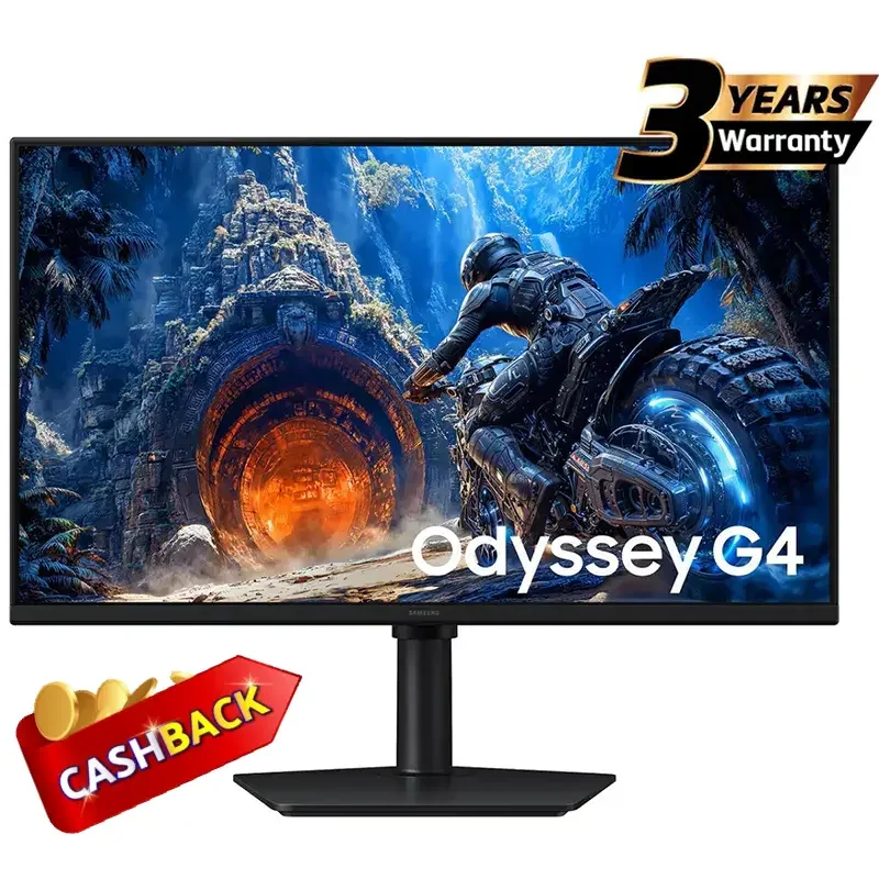 Samsung Odyssey G4 27-inch Full HD Gaming Monitor, 300Hz, 1ms GTG, IPS – S27HG402EMXUE