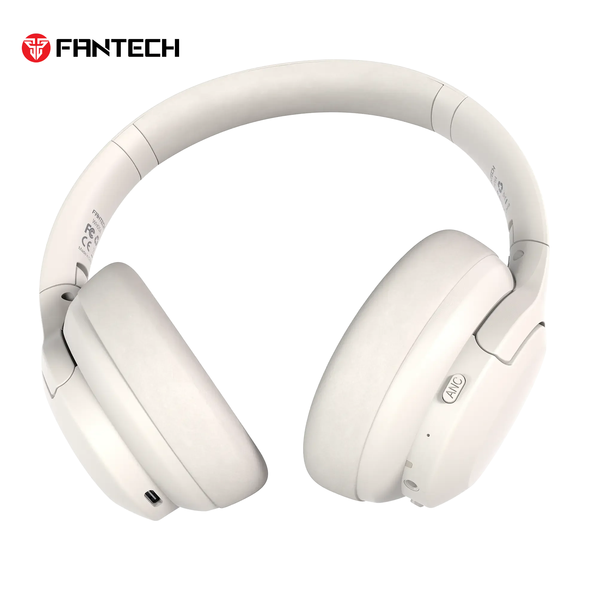 Fantech WH05A GO VIBE ANC Wireless Headset White - Thumbnail 2