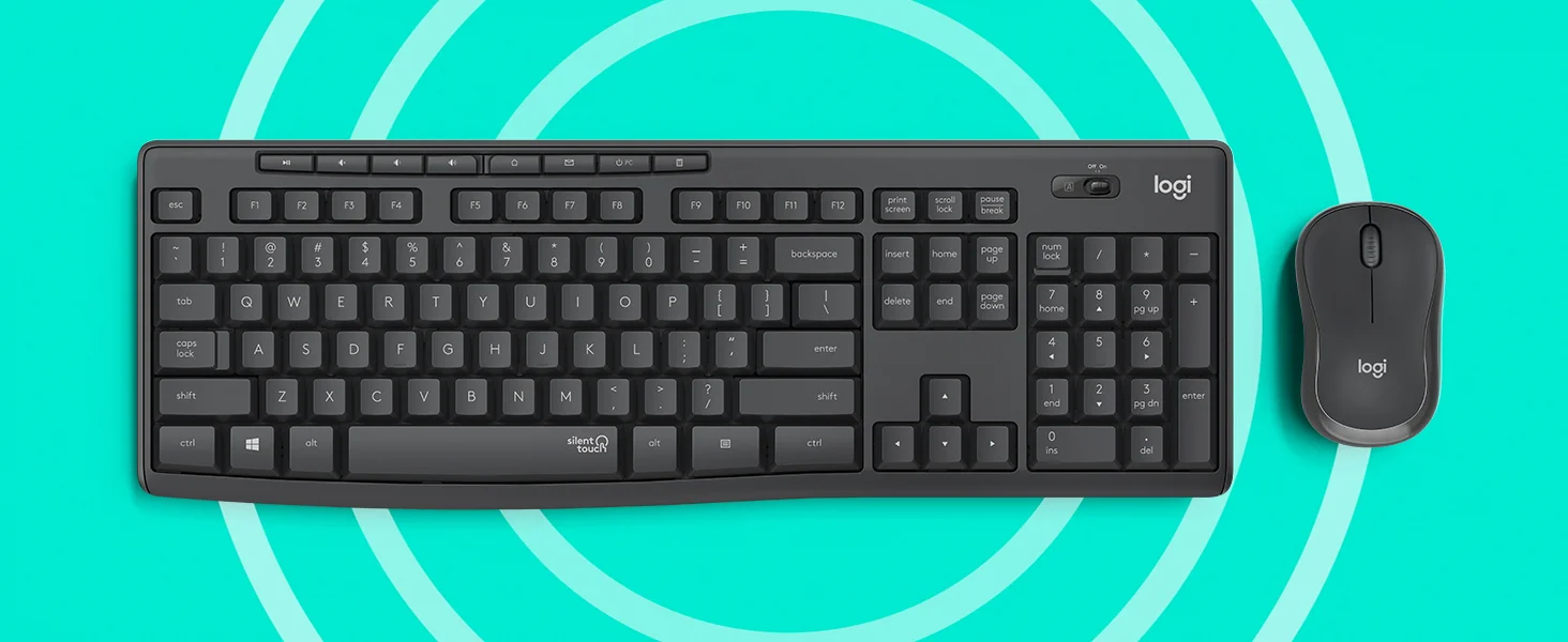 Logitech MK295 Wireless Keyboard and Mouse Combo with SilentTouch - Image 9