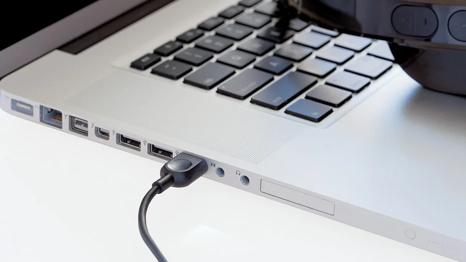 سماعة رأس Logitech H540 USB بميكروفون عازل للضوضاء للكمبيوتر وMac - Thumbnail 8