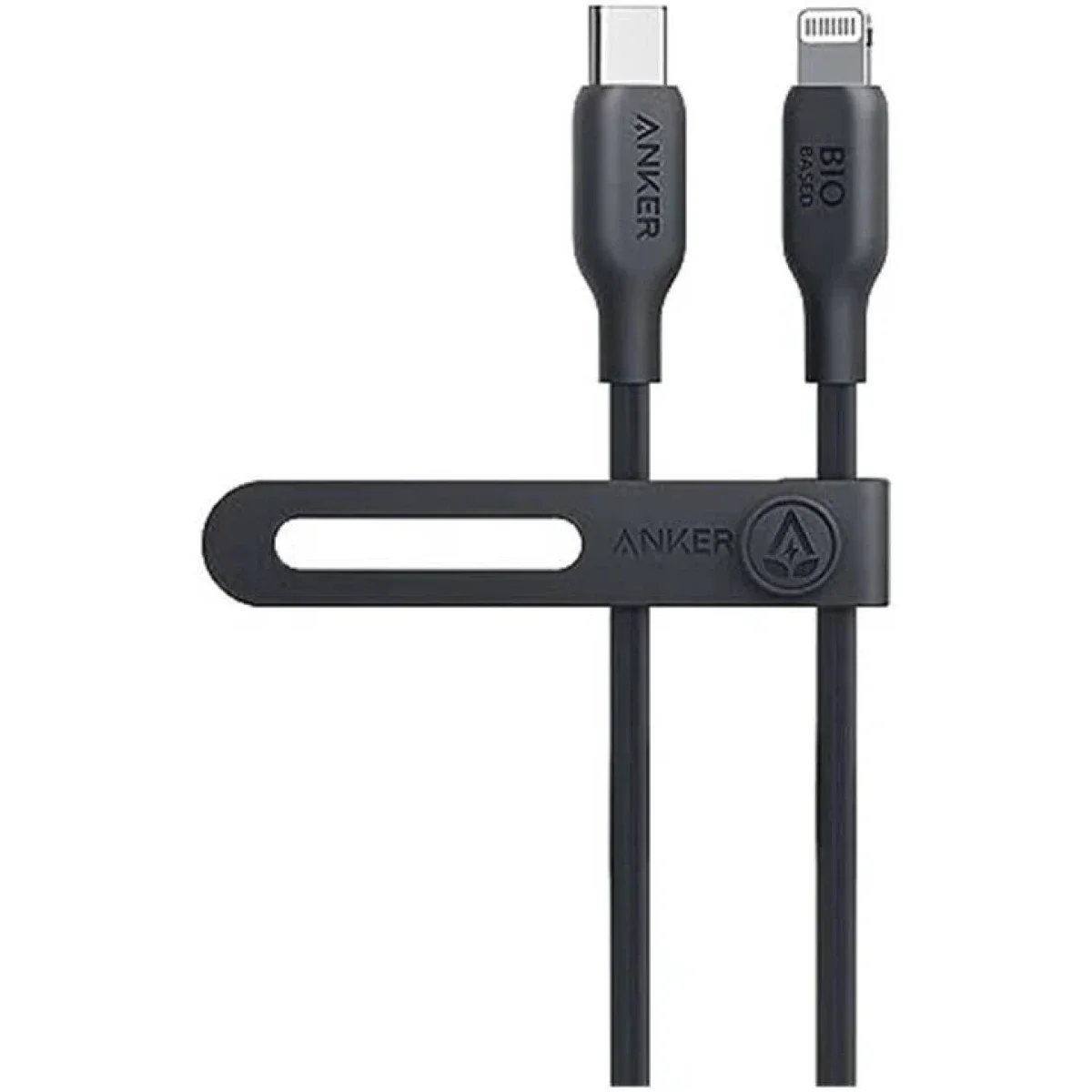 كابل Anker 542 USB-C إلى Lightning مصنوع من مواد حيوية بطول 1.8 متر أسود