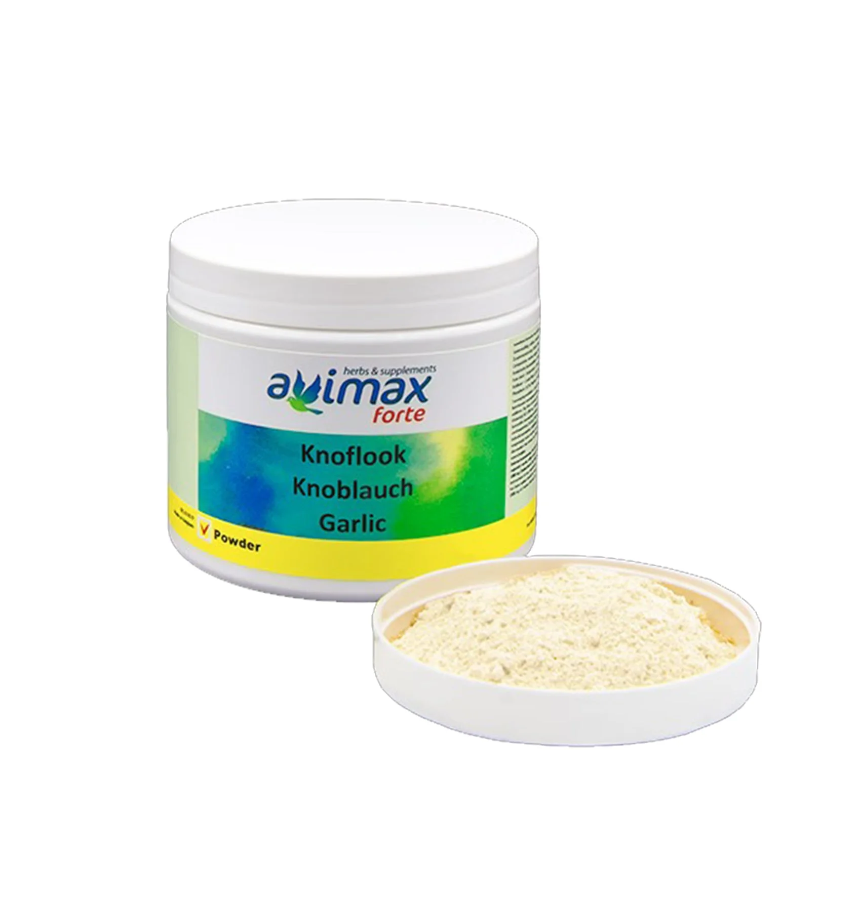 بودرة ثوم AviMax Forte للطيور والحمام 250 مل