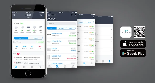 TP-Link OC200 Omada Hardware Controller with PoE and Cloud Management - Thumbnail 10