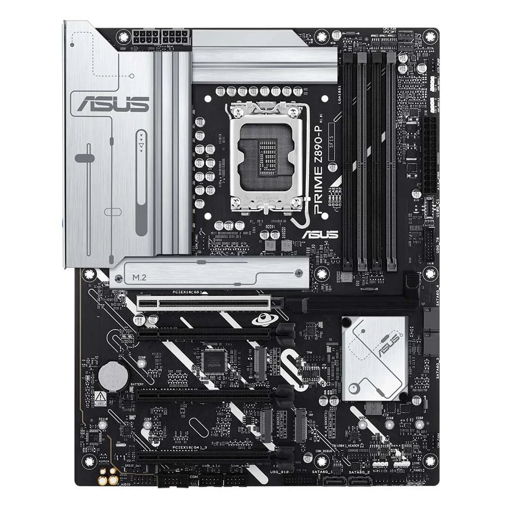 لوحة أم Asus PRIME Z890-P بمقبس Intel LGA 1851 وحجم ATX 9MB5I50-M0EAY0 - Thumbnail 2