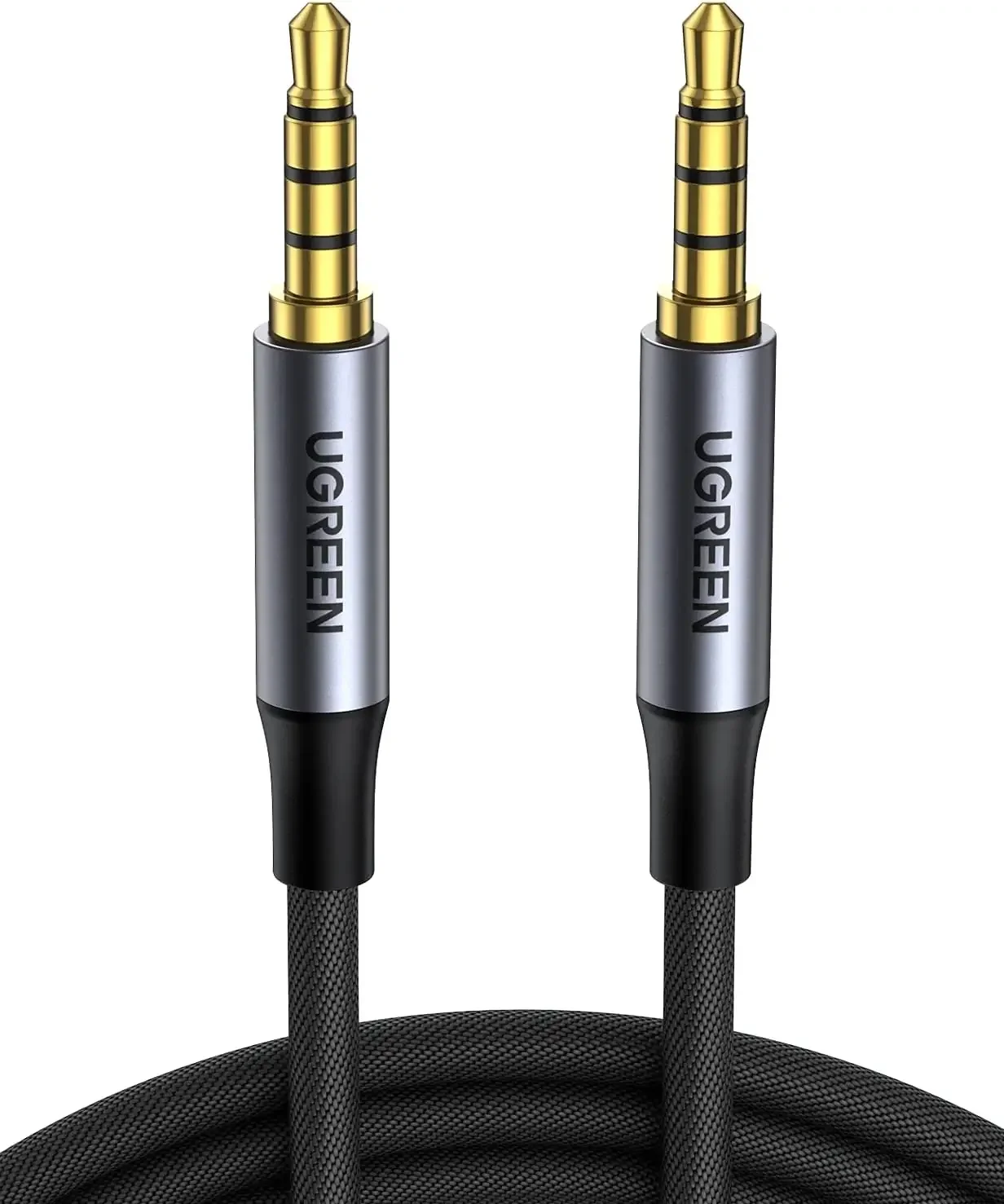 Ugreen 20785 3.5mm 4-Pole AUX Male to Male Braided Audio Cable 3m
