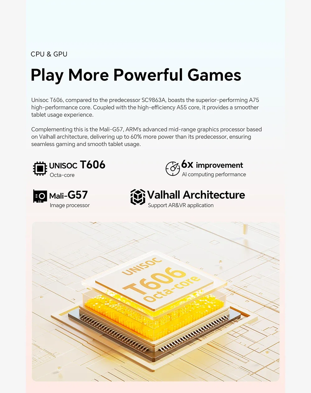 TECLAST P30T (2025) 10.1-Inch IPS 90Hz Android 14 Wi-Fi Tablet, 128GB, 4GB RAM, Grey - Thumbnail 14