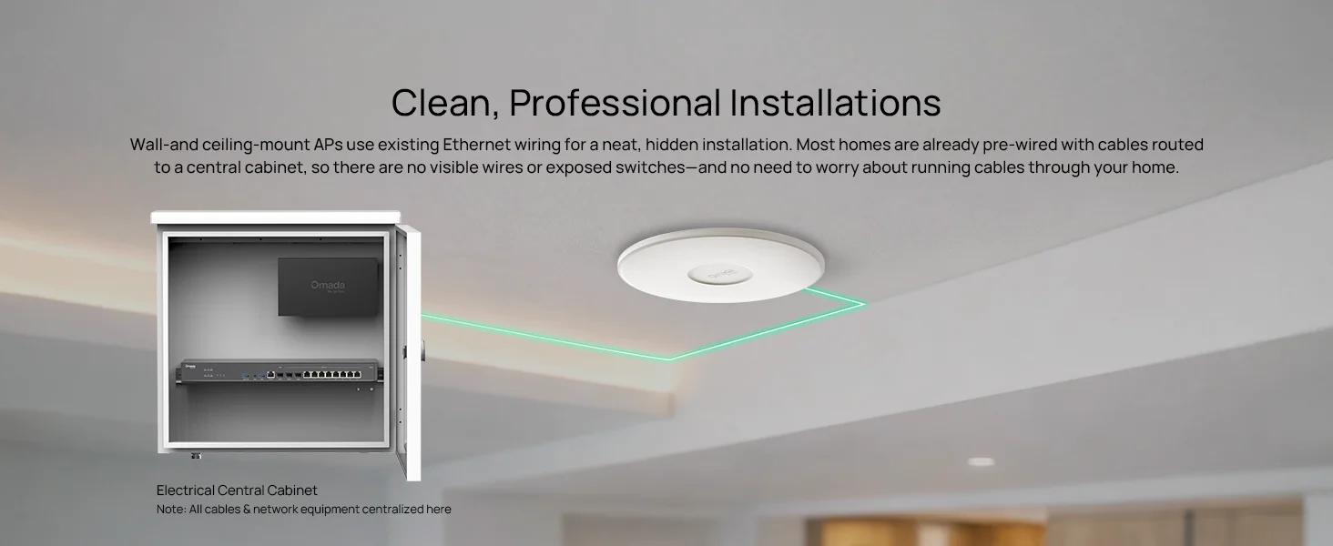 TP-LINK Omada EAP770 Wi-Fi 7 BE11000 Tri-Band Access Point - Image 9