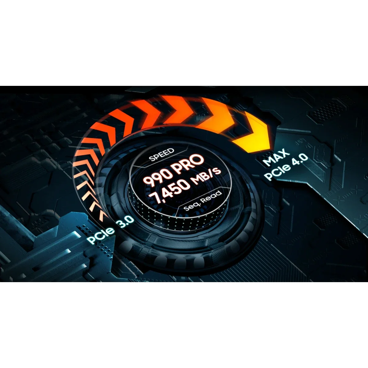 Samsung 990 PRO 2TB PCIe 4.0 NVMe M.2 2280 Internal SSD Up to 7450 MB/s - Image 2