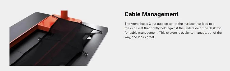Arozzi Arena Ultrawide Curved Gaming Desk with Water-Resistant Mat, 160 cm, Pink - Image 8