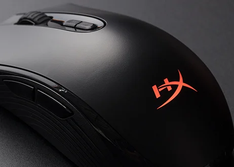 ماوس ألعاب HyperX Pulsefire Core RGB بمستشعر Pixart 3327 ودقة 6200 DPI و7 أزرار قابلة للبرمجة - أسود - Thumbnail 2