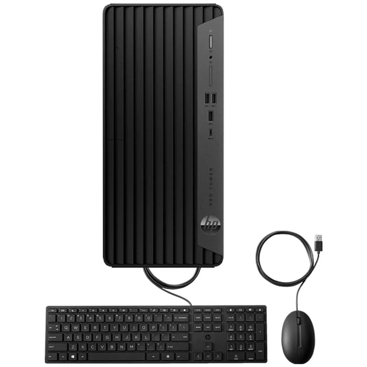 كمبيوتر مكتبي HP Pro 400 G9 تاور بمعالج Intel Core i7-13700 الجيل 13 وذاكرة 16GB وتخزين 512GB SSD لون أسود - Thumbnail 2