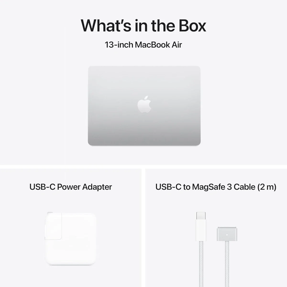 Apple MacBook Air 13.6-inch (2025) M4 16GB RAM 512GB SSD Silver - Image 4
