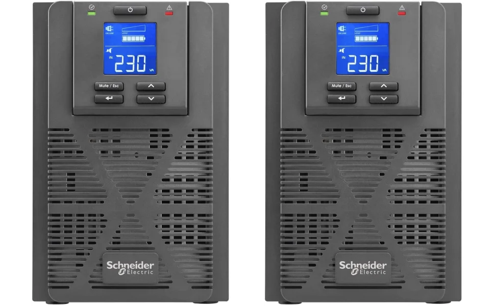 مزود طاقة غير منقطع APC SRVS3KI Easy UPS أونلاين 3 كيلوفولت أمبير 2400 واط بشاشة LCD - Thumbnail 5