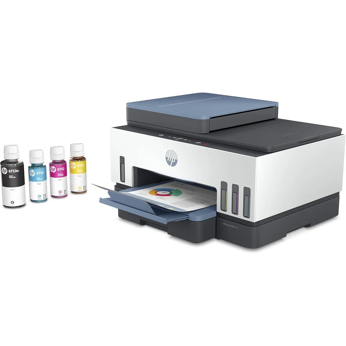 HP Smart Tank 795 Wireless All-in-One Ink Tank Printer with Touchscreen - Thumbnail 5