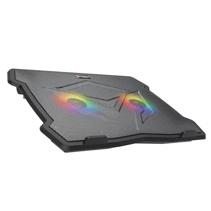 Meetion CP2020 Gaming Laptop Cooling Pad with Dual Fans, RGB, Up to 14 Inch - Image 3