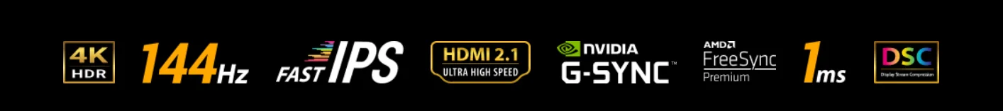 شاشة ألعاب Asus VG28UQL1A مقاس 28 إنش 4K UHD بتردد 144Hz ولوحة Fast IPS - Thumbnail 10