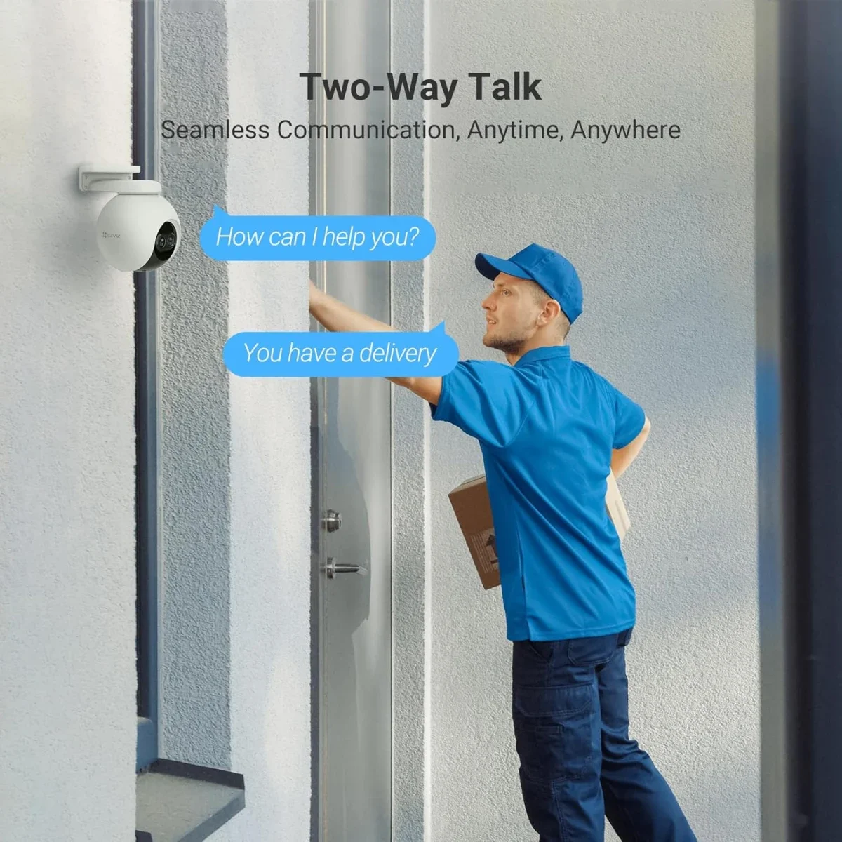 Ezviz C8PF Outdoor Security Camera 1080P Pan Tilt Zoom Wi‑Fi with 8× Mixed Zoom - Image 8