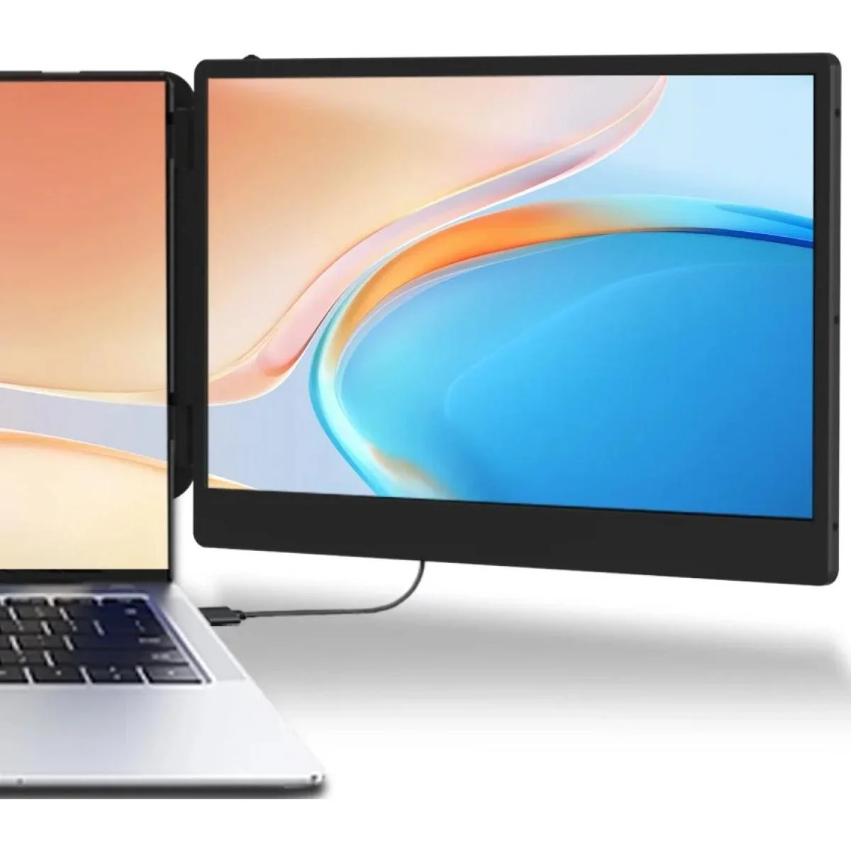 شاشة موسعة للابتوب S1 محمولة 14 إنش FHD IPS 60 هرتز USB-C وHDMI - Image 4