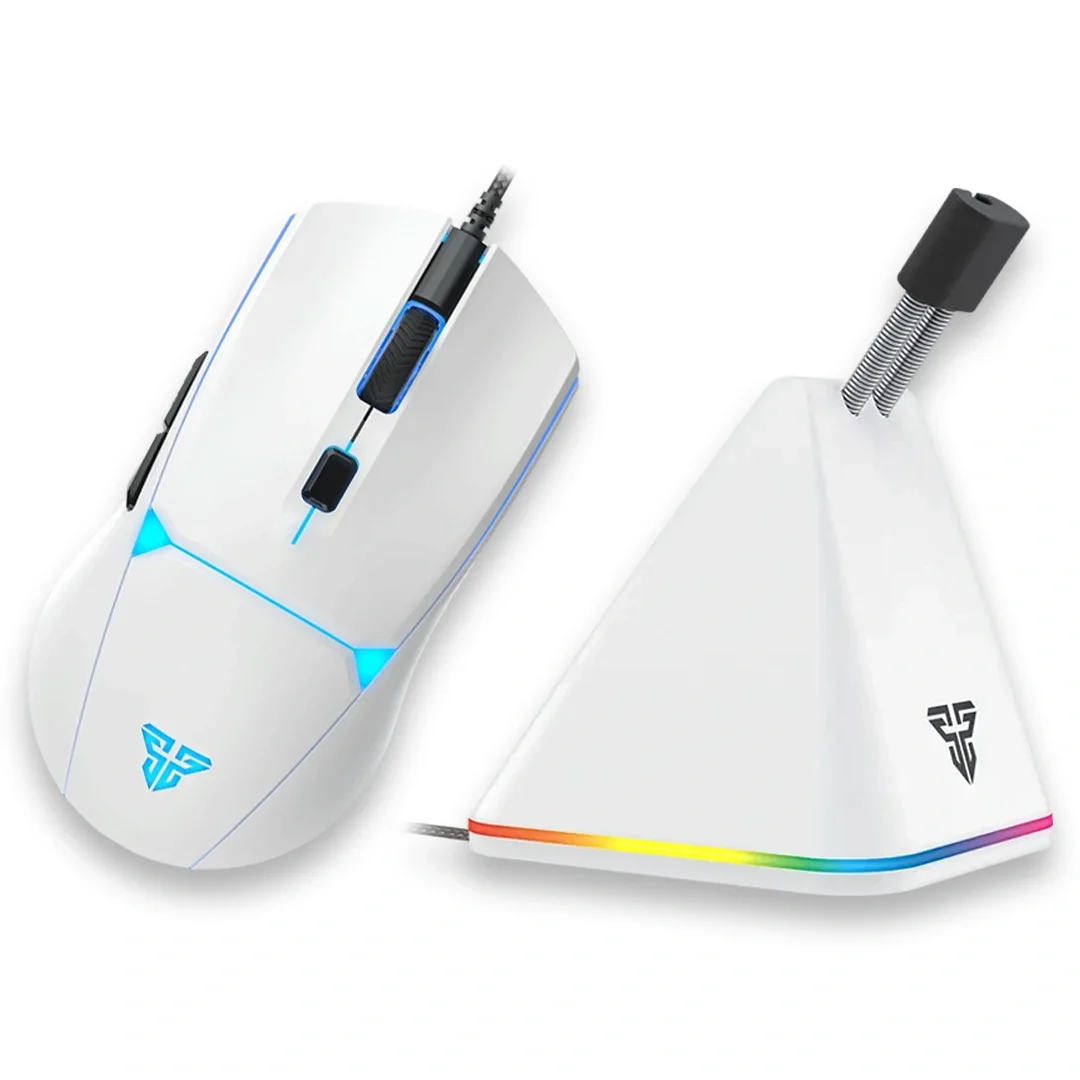 ملحقات ألعاب Fantech Bundle M-7 ماوس ألعاب VX7V2 + حامل سلك RGB MBR01 - Image 1