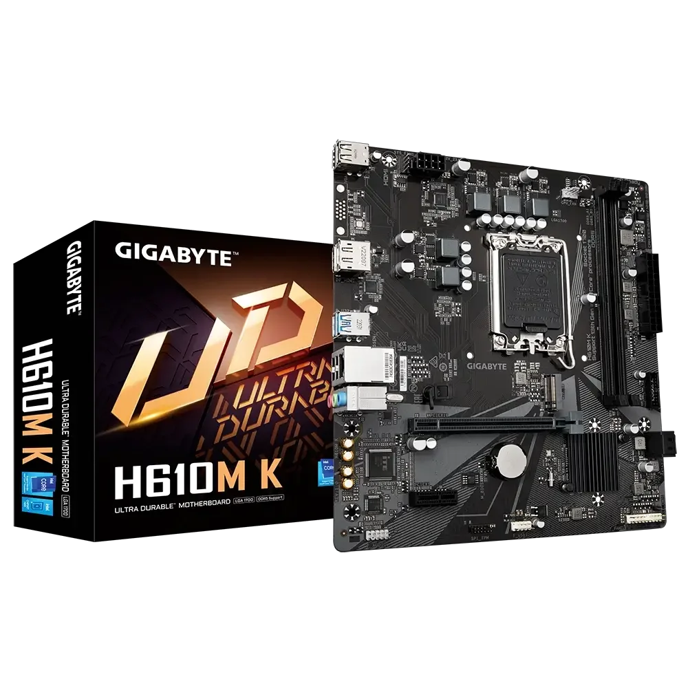 لوحة كمبيوتر GIGABYTE H610M K DDR5 - Thumbnail 4
