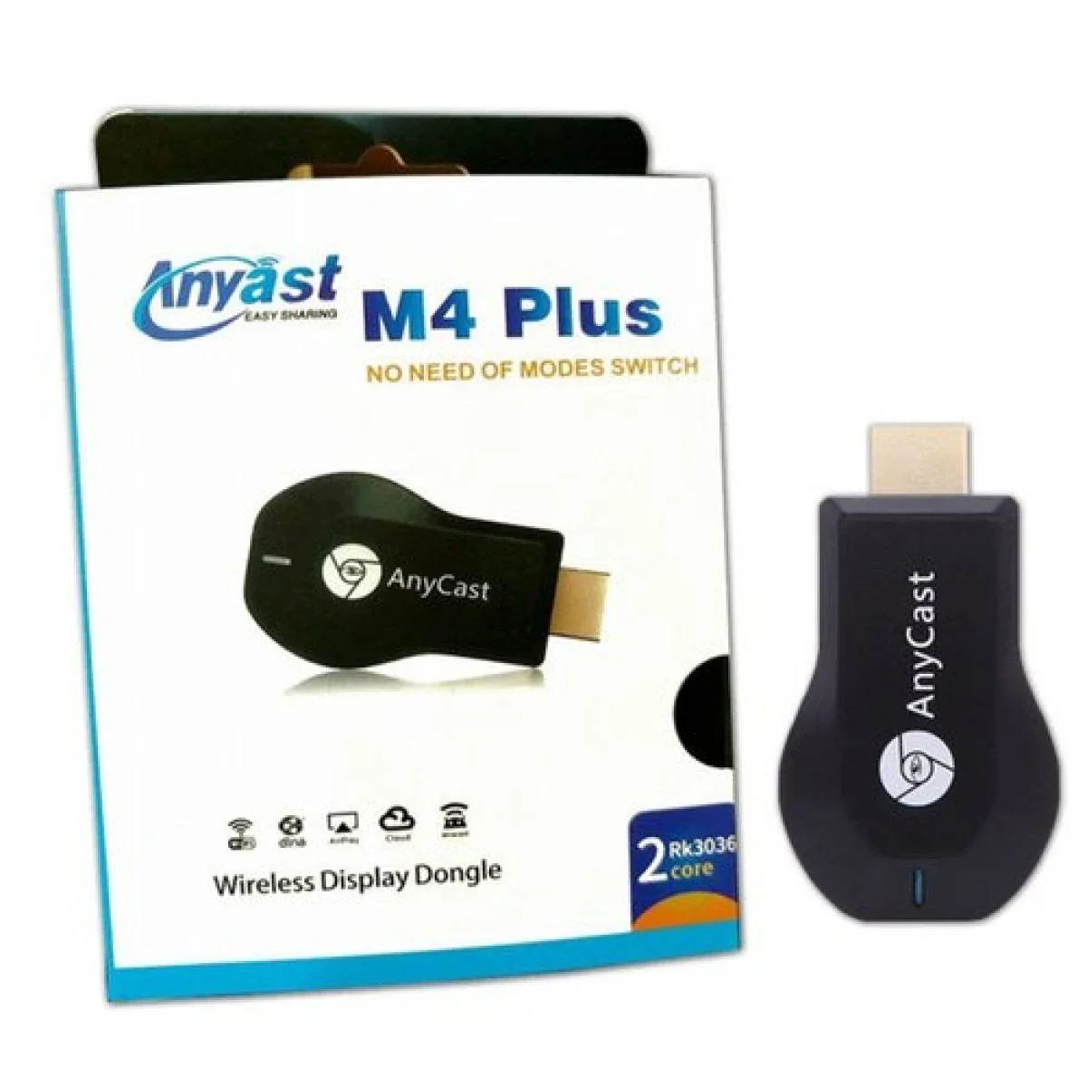 دونجل عرض لاسلكي AnyCast 2-OTA-CORE بمعالج CoreX-A9 وذاكرة RAM سعة 128MB